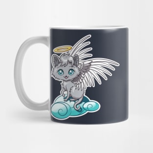 Chibi Angel Cat Mug